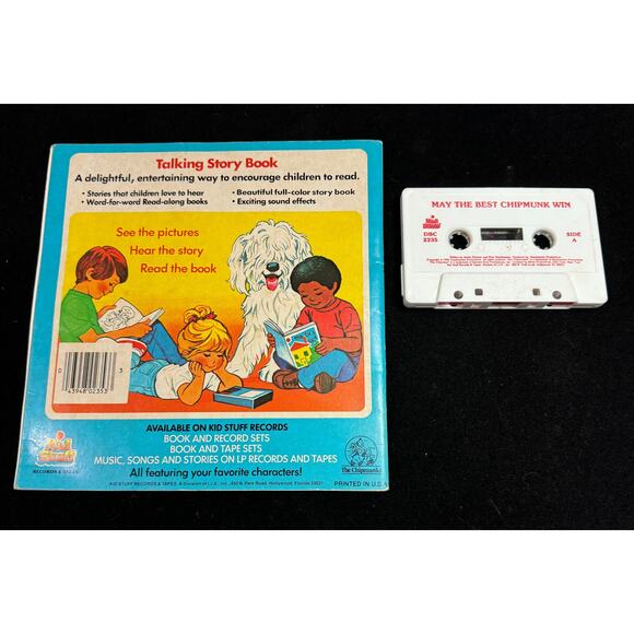 Vintage Alvin & The Chipmunks May the Best Chipmunk Win See Hear Read election - Picture 2 of 6